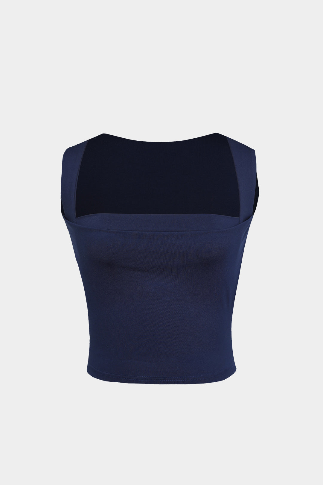 Basic Square Neck Cropped Tank Top – Micas