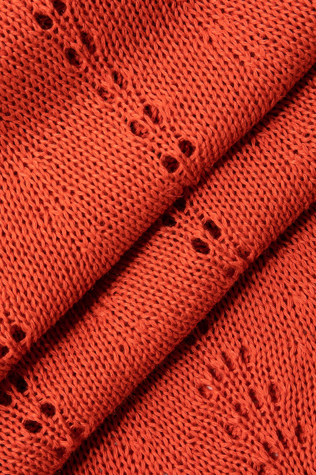 Halter Crochet Knitted Slit Midi Dress