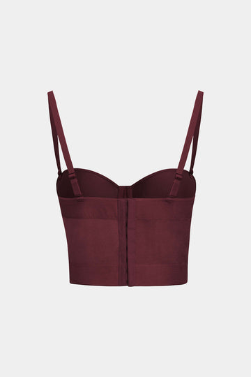 Mesh Underwire Bustier toppi