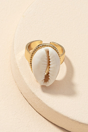 Shell Open Ring