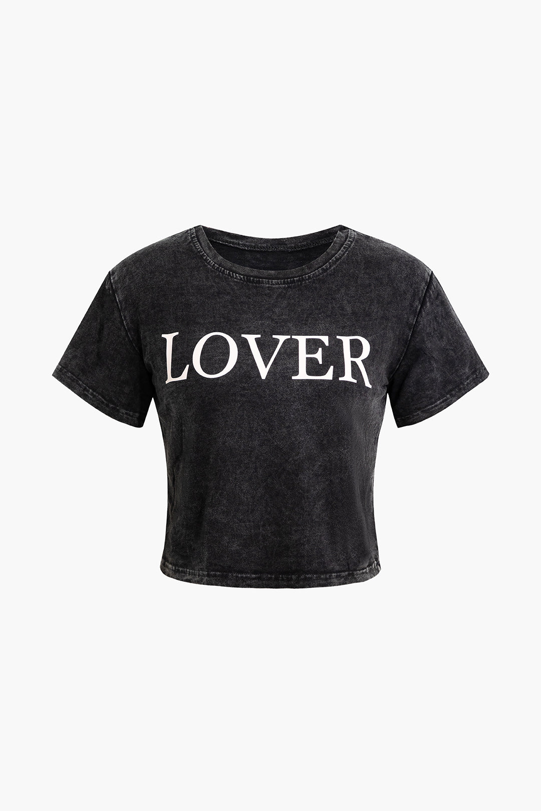 Lover Letter Print Short Sleeve T-Shirt