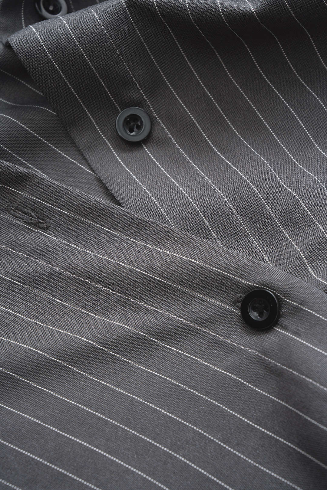 Stripes Print Button Long Sleeve Bodysuit