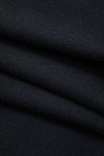 Long Sleeve Slit Back Knit Maxi Dress