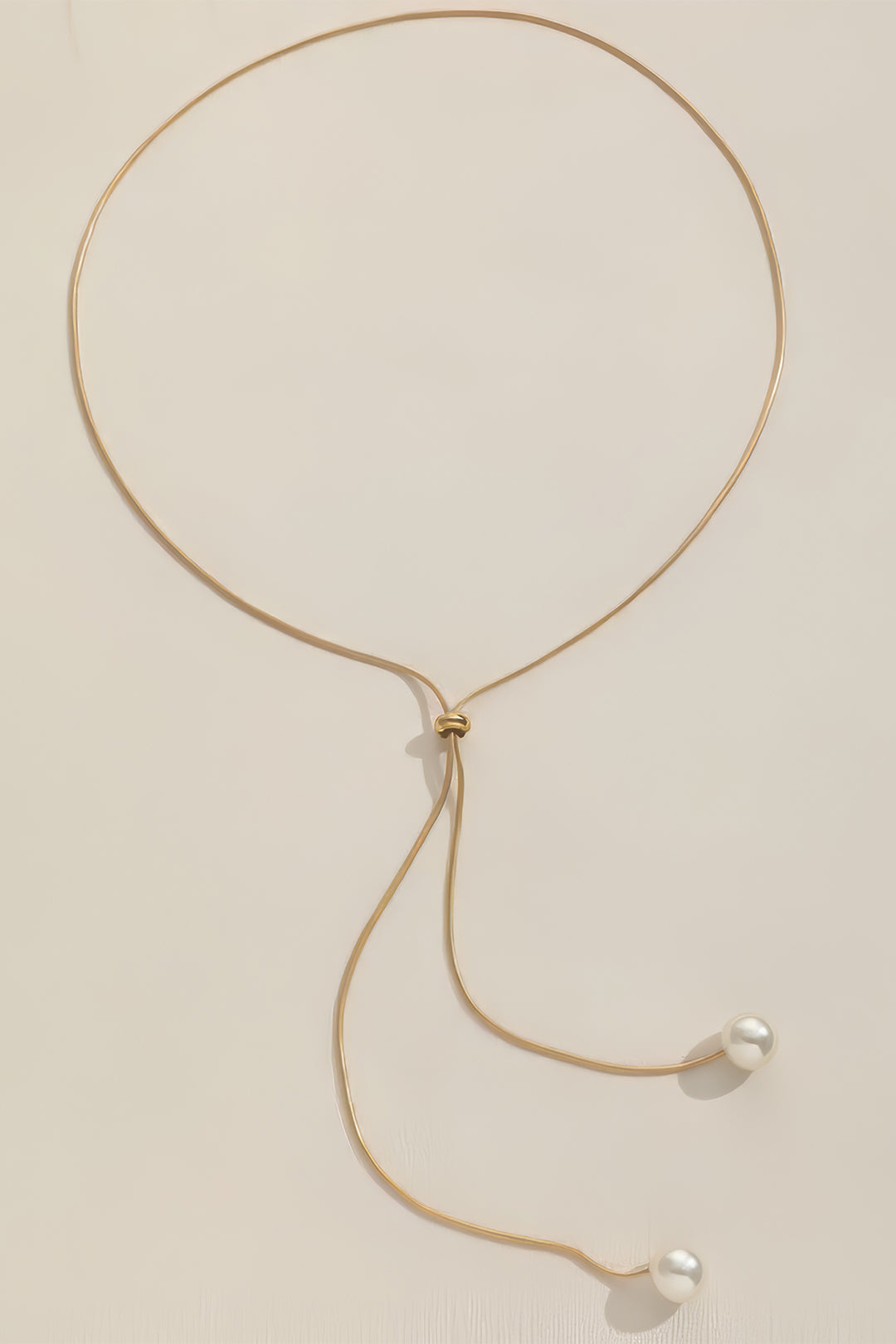 Pearl Adjustable Necklace