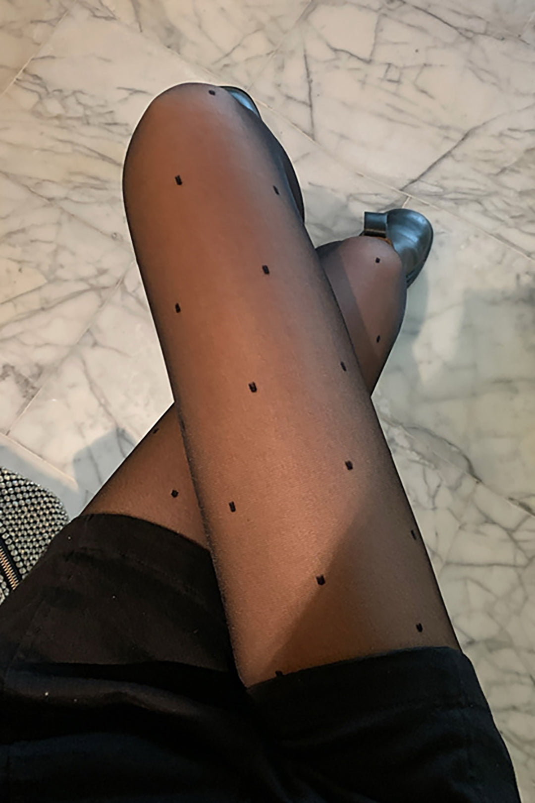 Thin Polka Dot Tights