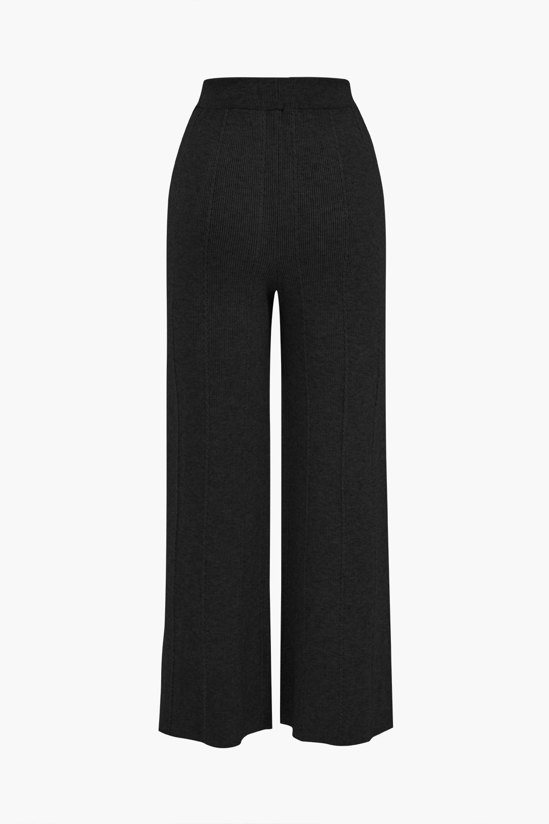 Knit Straight Leg Trousers