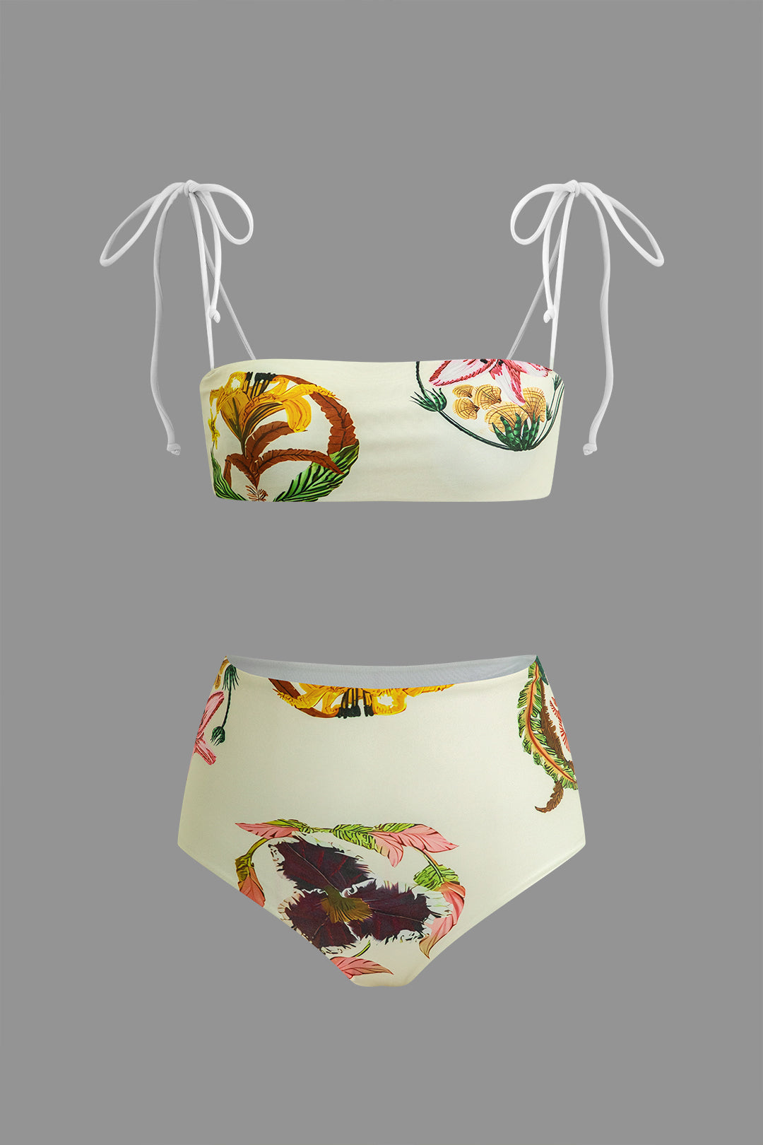 Botanical Print Bikini Set