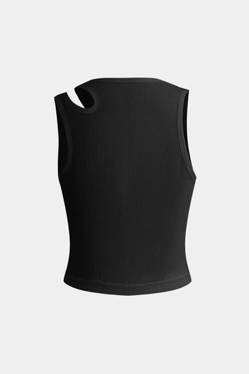 Bażiku Cut Out Tank Top