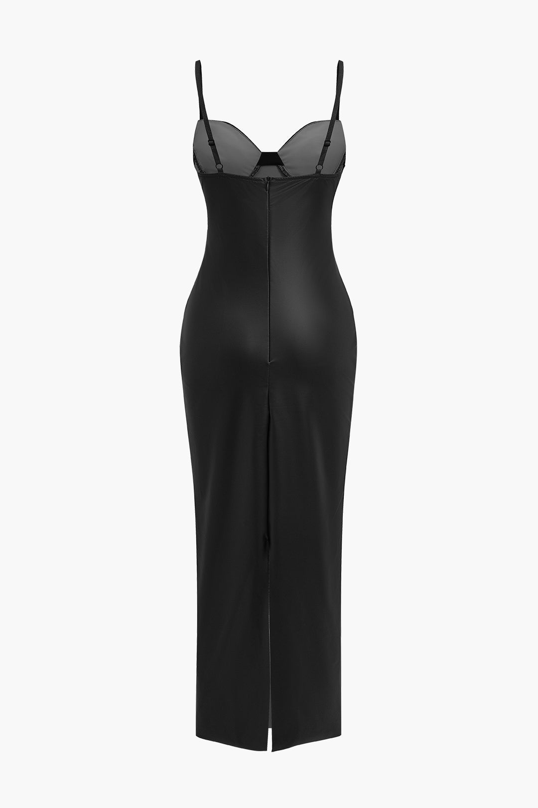 Kunstnahast Bustier Slip Midi kleit