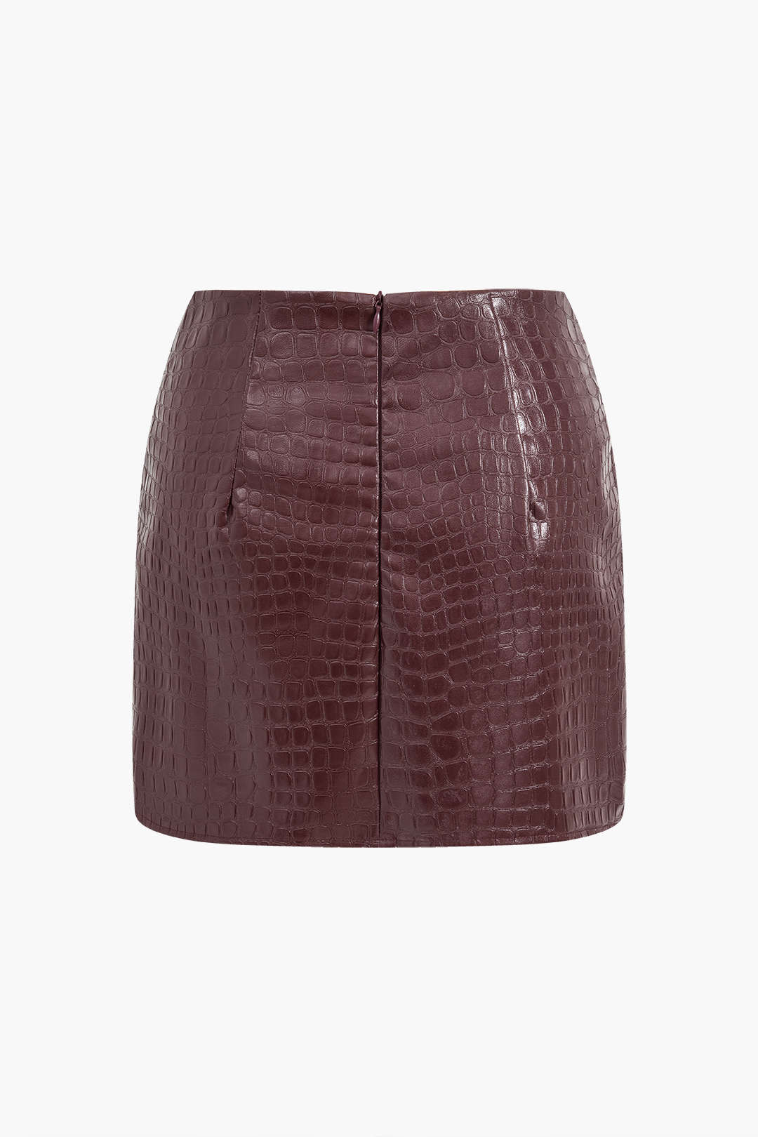 Faux Leather Skirt