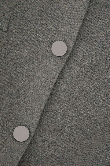 Cardigan de poche en tricot solide