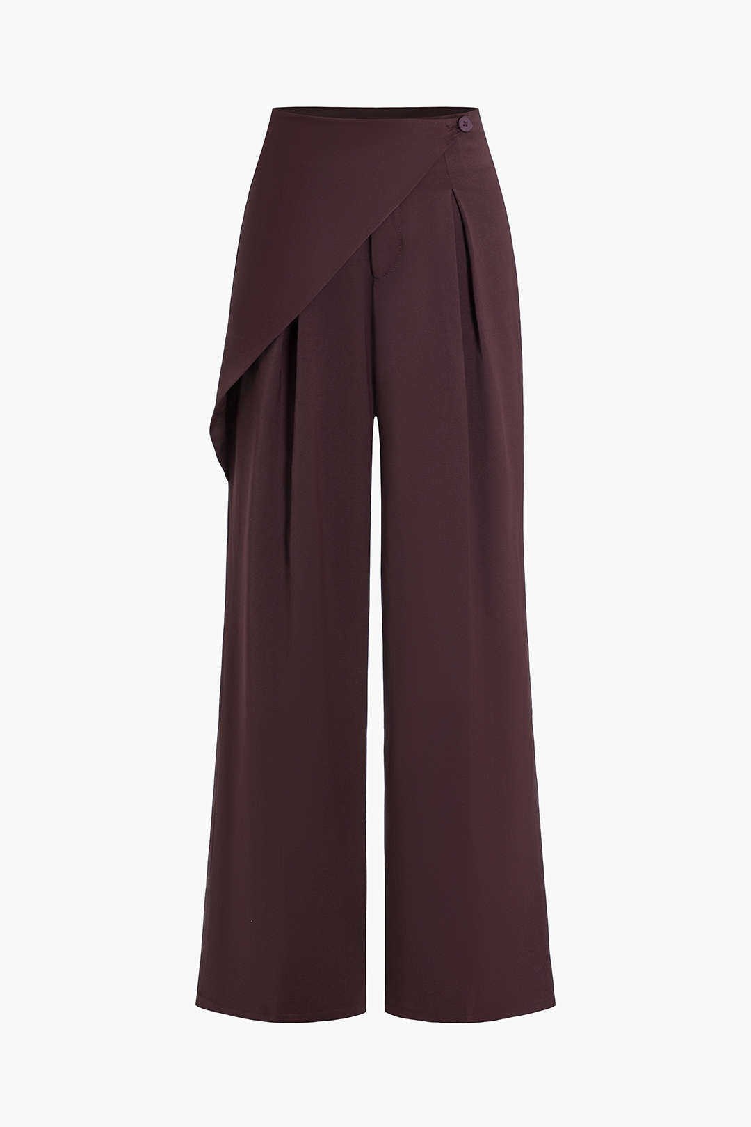 Pantalon large asymétrique