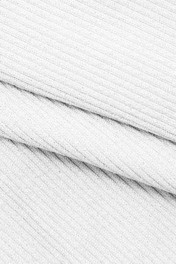 Basic Rib Knit Seam-detail Sleeveless Tank Top