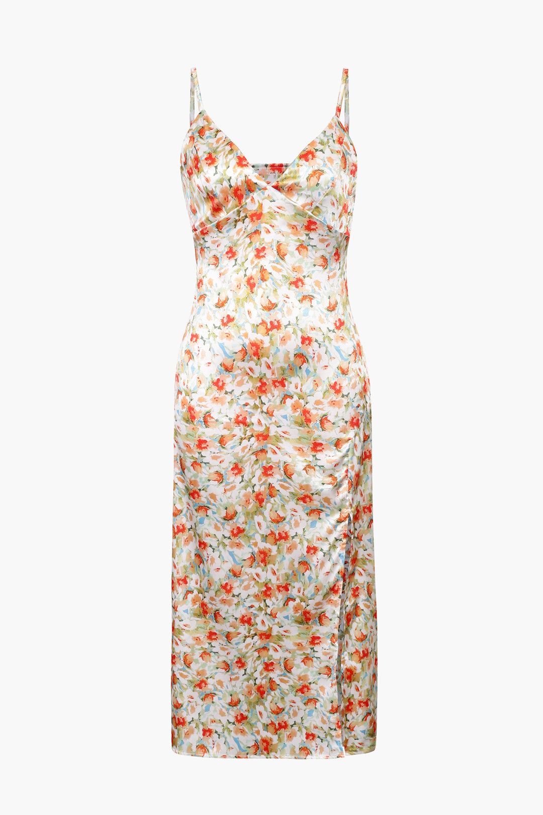 Floral Slip Midi Dress – Micas