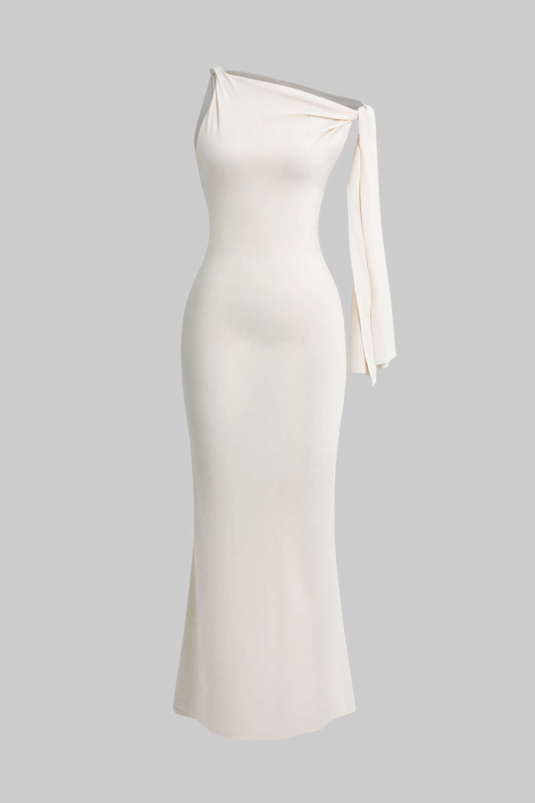 Asymmetrical Twist Knot Mermaid Maxi Dress Micas Asymmetrical Twist Knot Mermaid Maxi Dress Micas