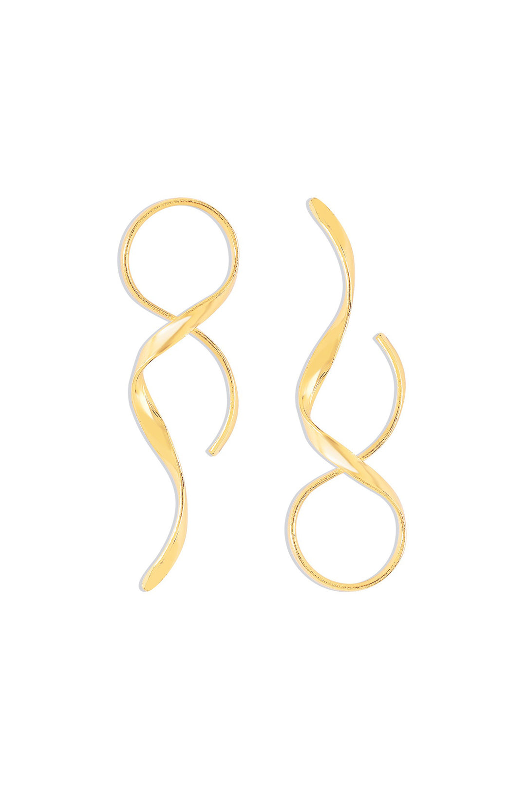 Swirl Spiral Earrings