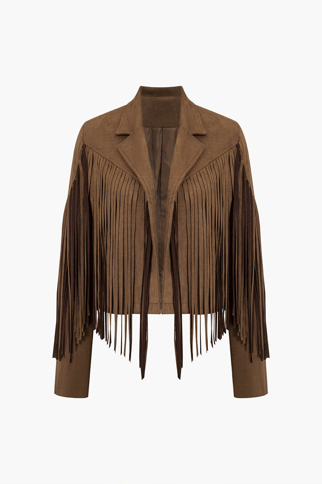 Solid Fringe Jacket