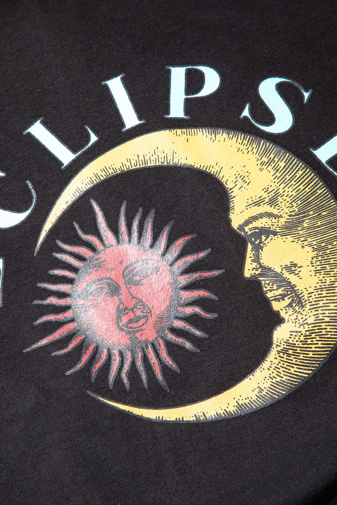 Sun and Moon Print T-shirt