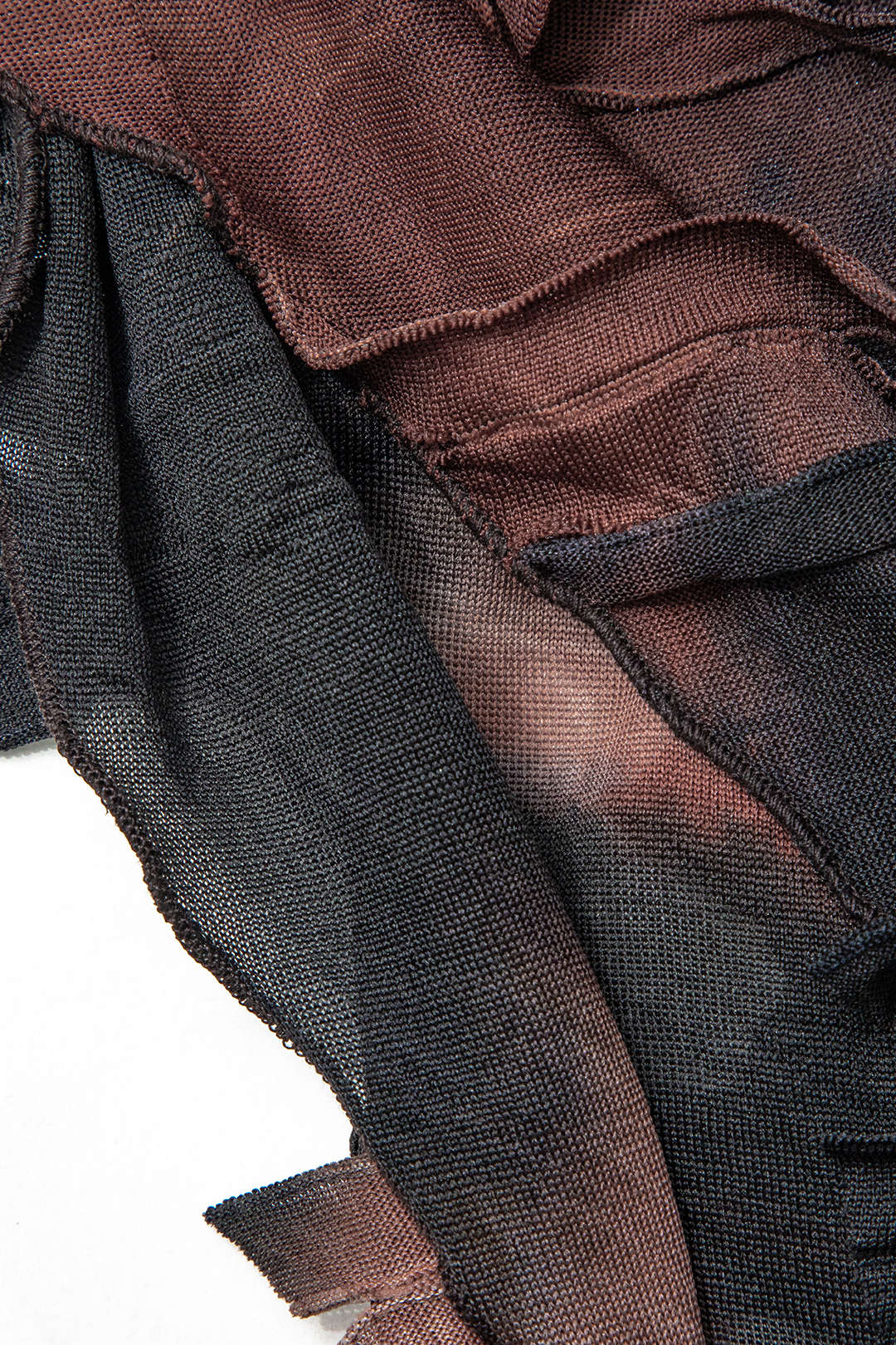 Tie Dye Distressed Sleeveless Cut Out Slit Maxi Dress