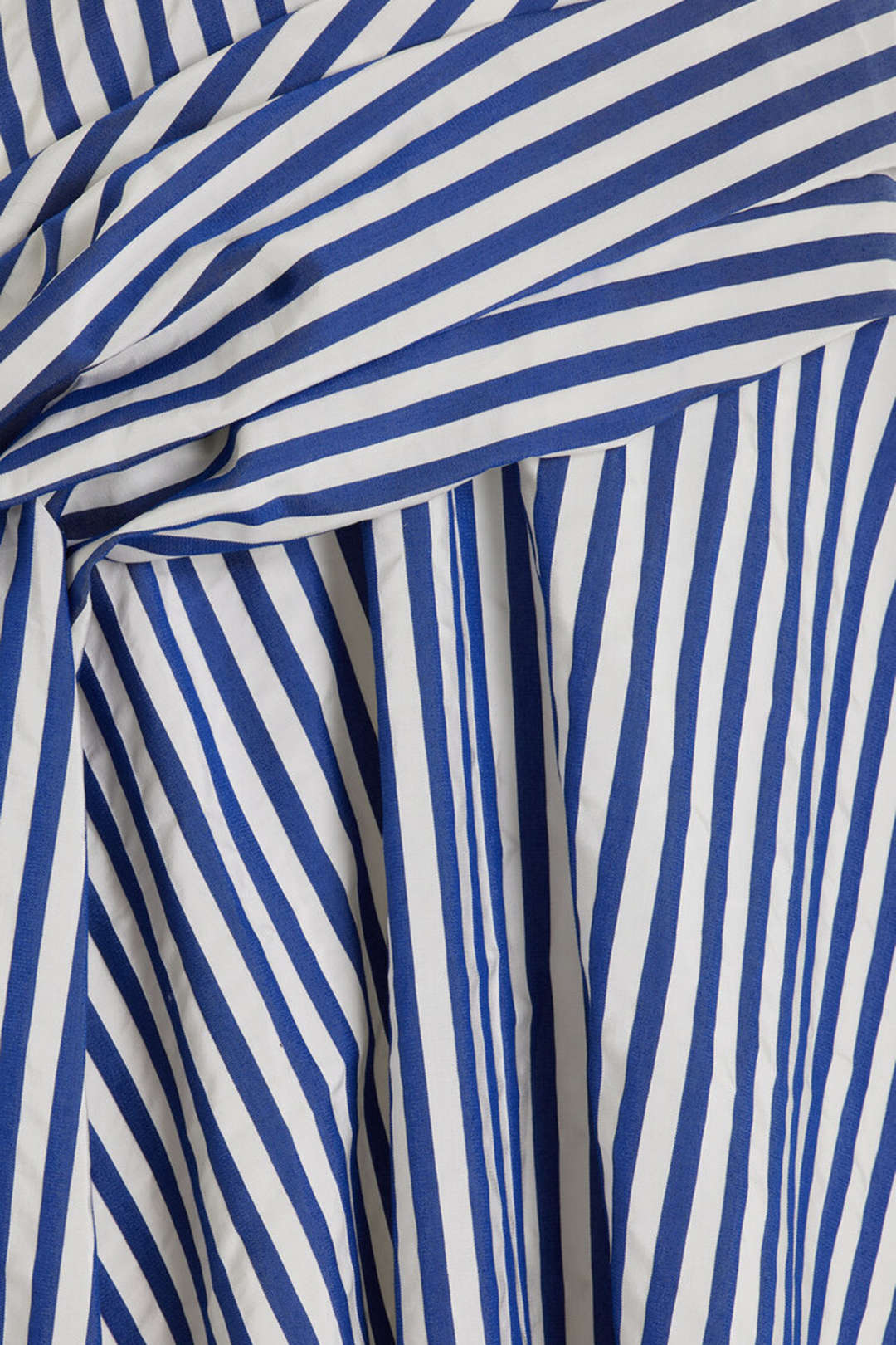 Contrast Stripe Tie Skirt