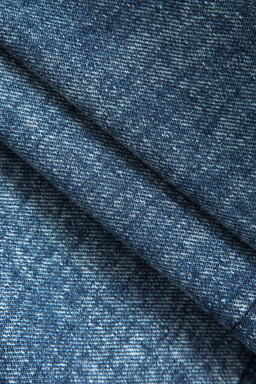 Faux Patchwork en cuir effiloché des vêtements d'extérieur en denim