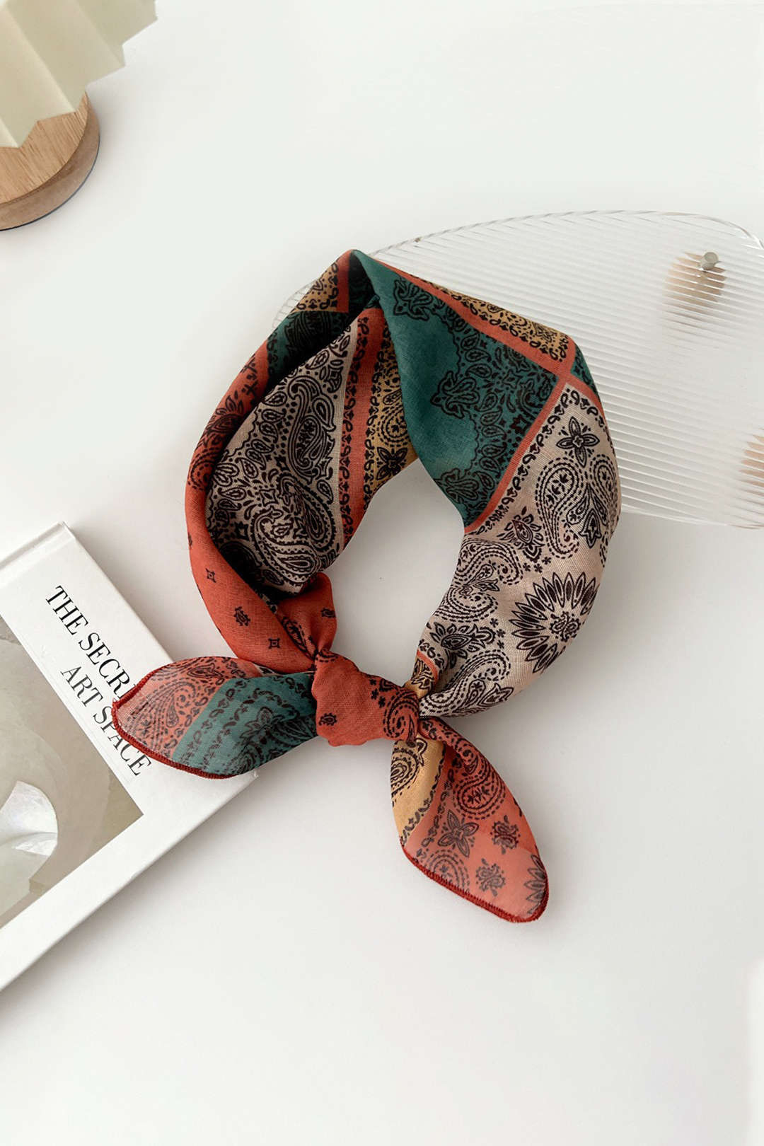 Ethnic Abstract Print Scarf