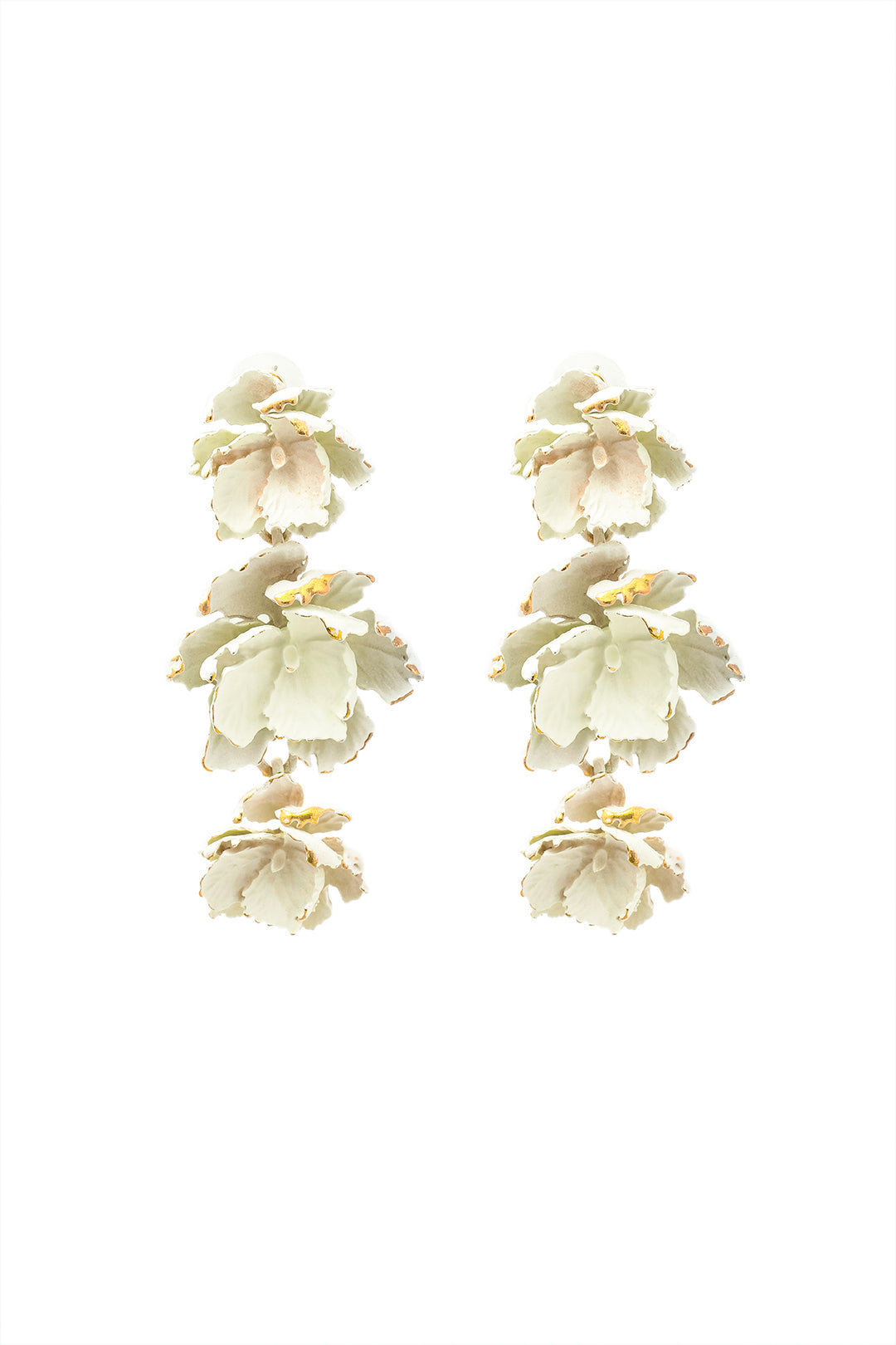 Layer Flower Earrings