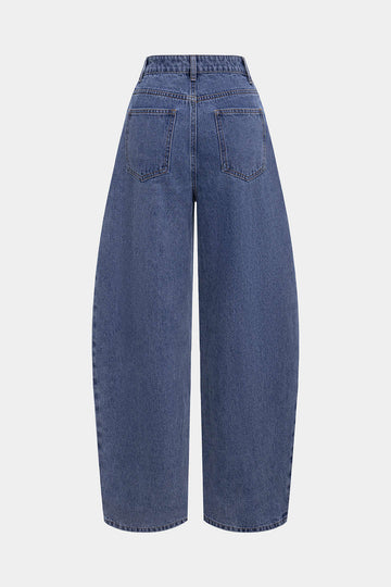 Denim Seamdetail High Waist Jeans