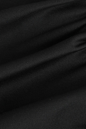 V-neck Ruched Detail Short Sleeve Midi Dress