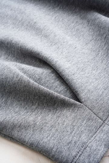 Asymmetrical Waist-Cinching Sweatshirt