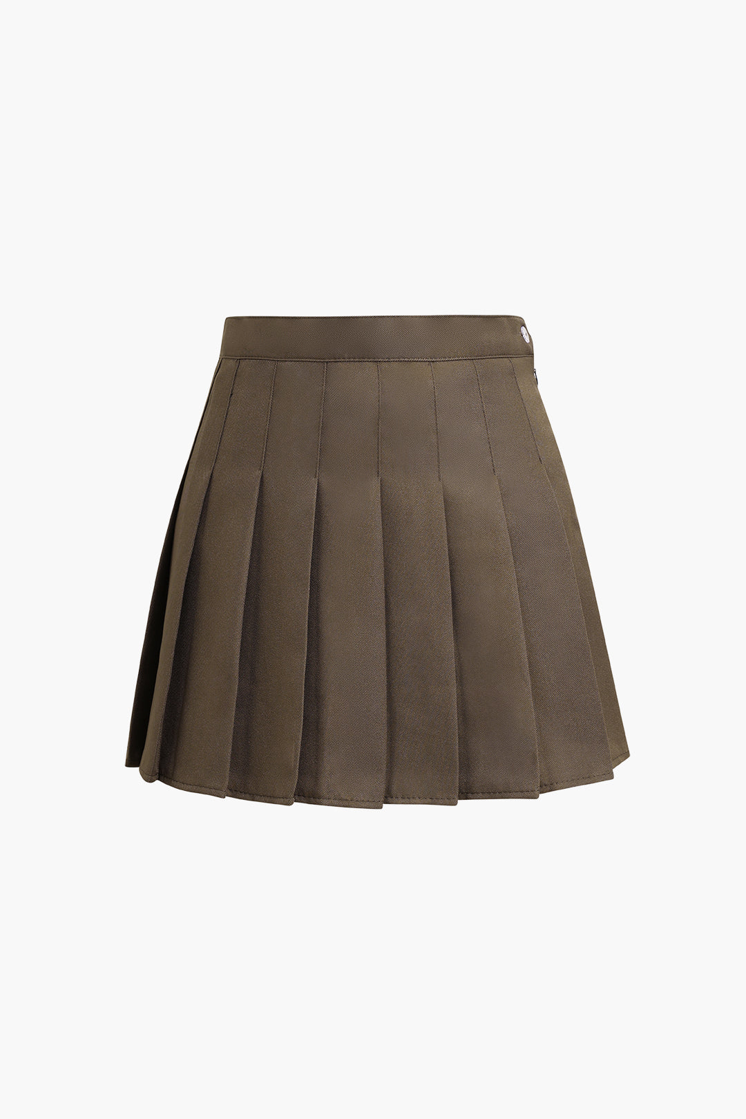 Basic Pleated Mini Skirt