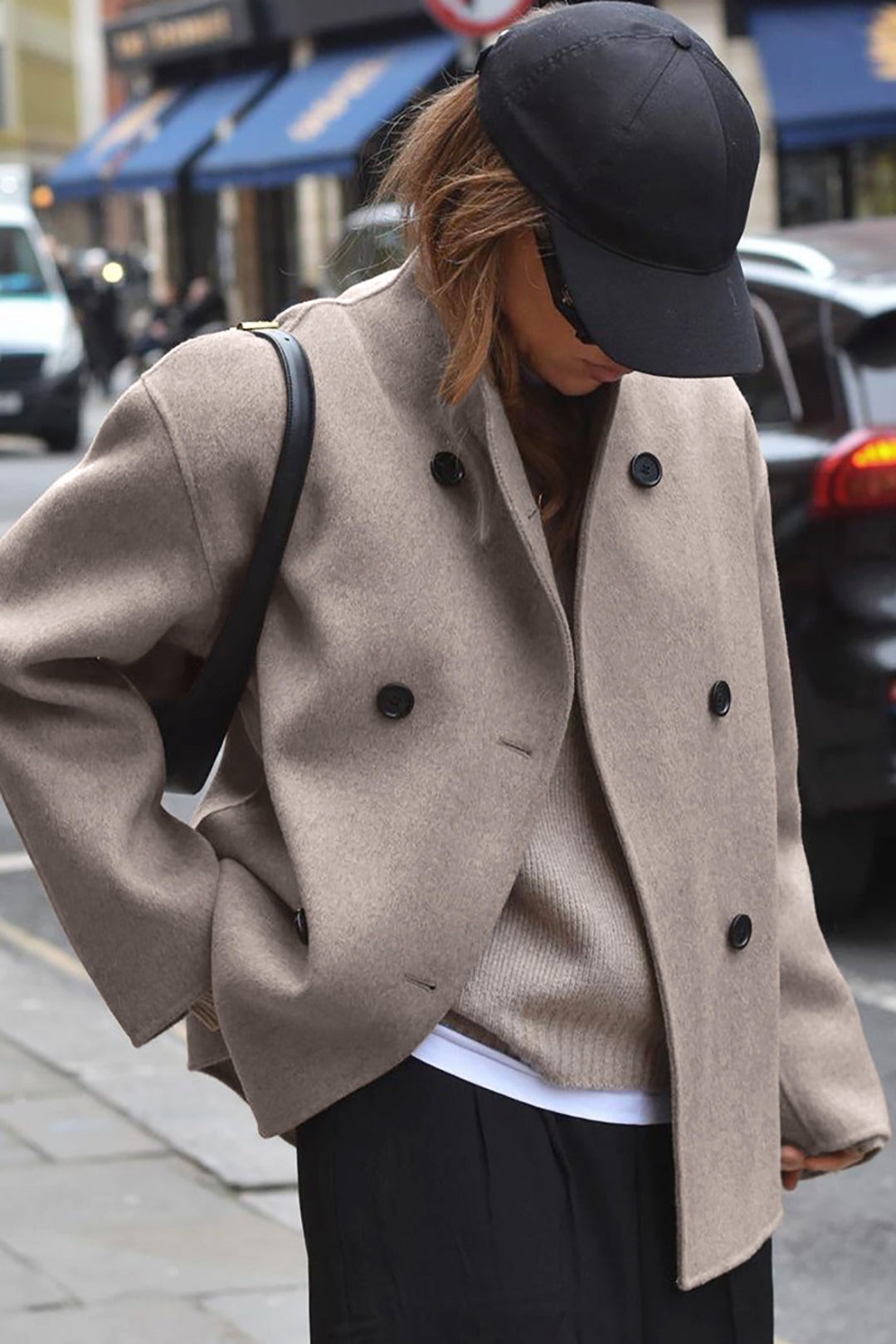 Basic Solid Warm Coat