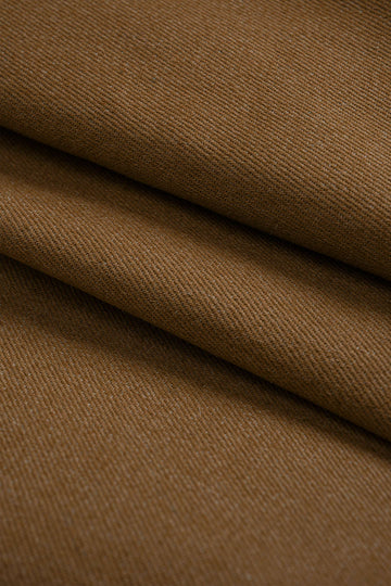 Denim High Waist Ruched Hem Skirt