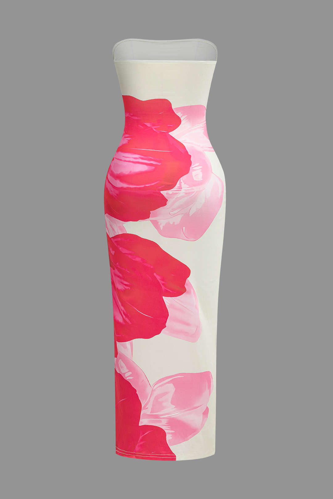 Bloemprint Strapless MIDI -jurk