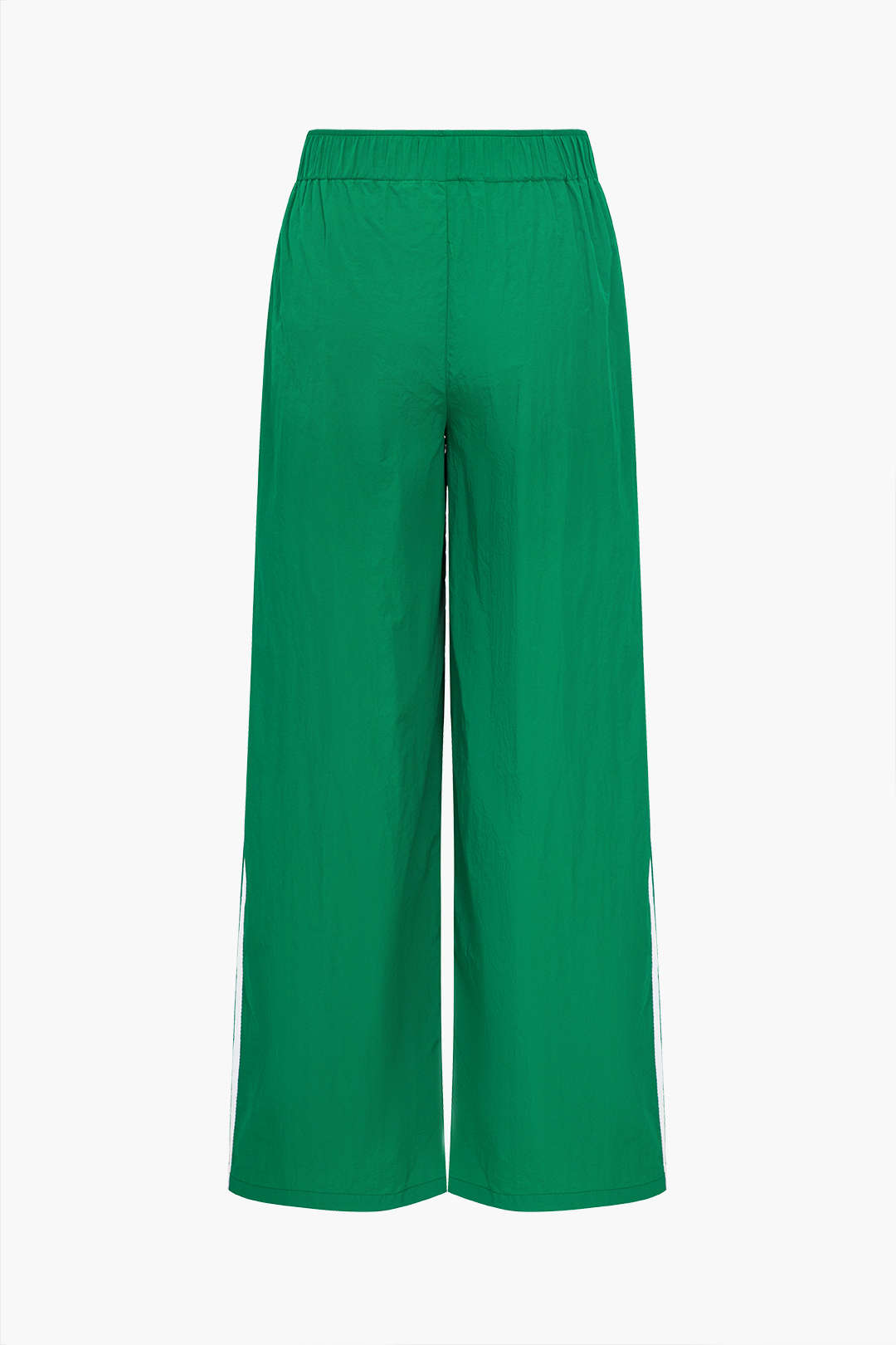 Contrast Side Stripe Pocket Elastic Waist Pants