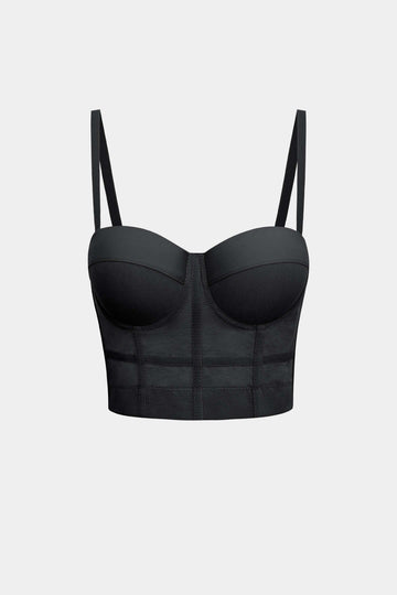 Mesh Underwire Bustier toppi