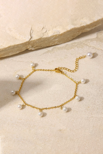 Pearl Tassel Anklet