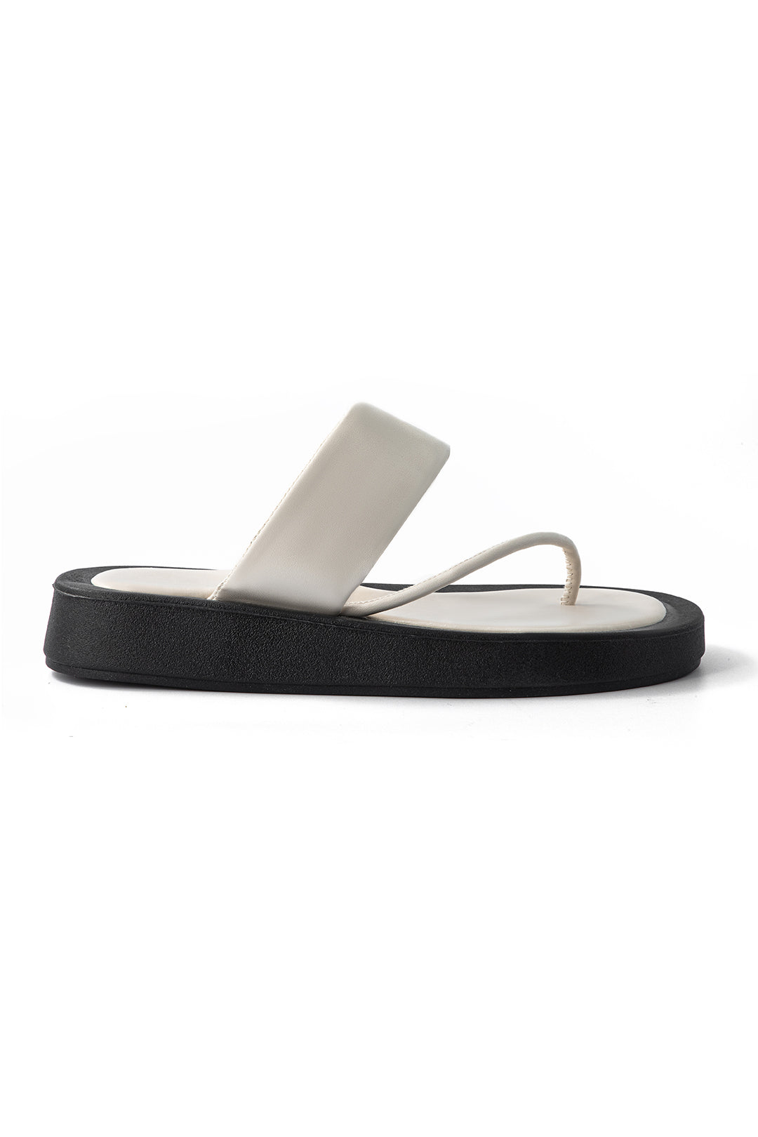 Platform Toe Ring Slippers