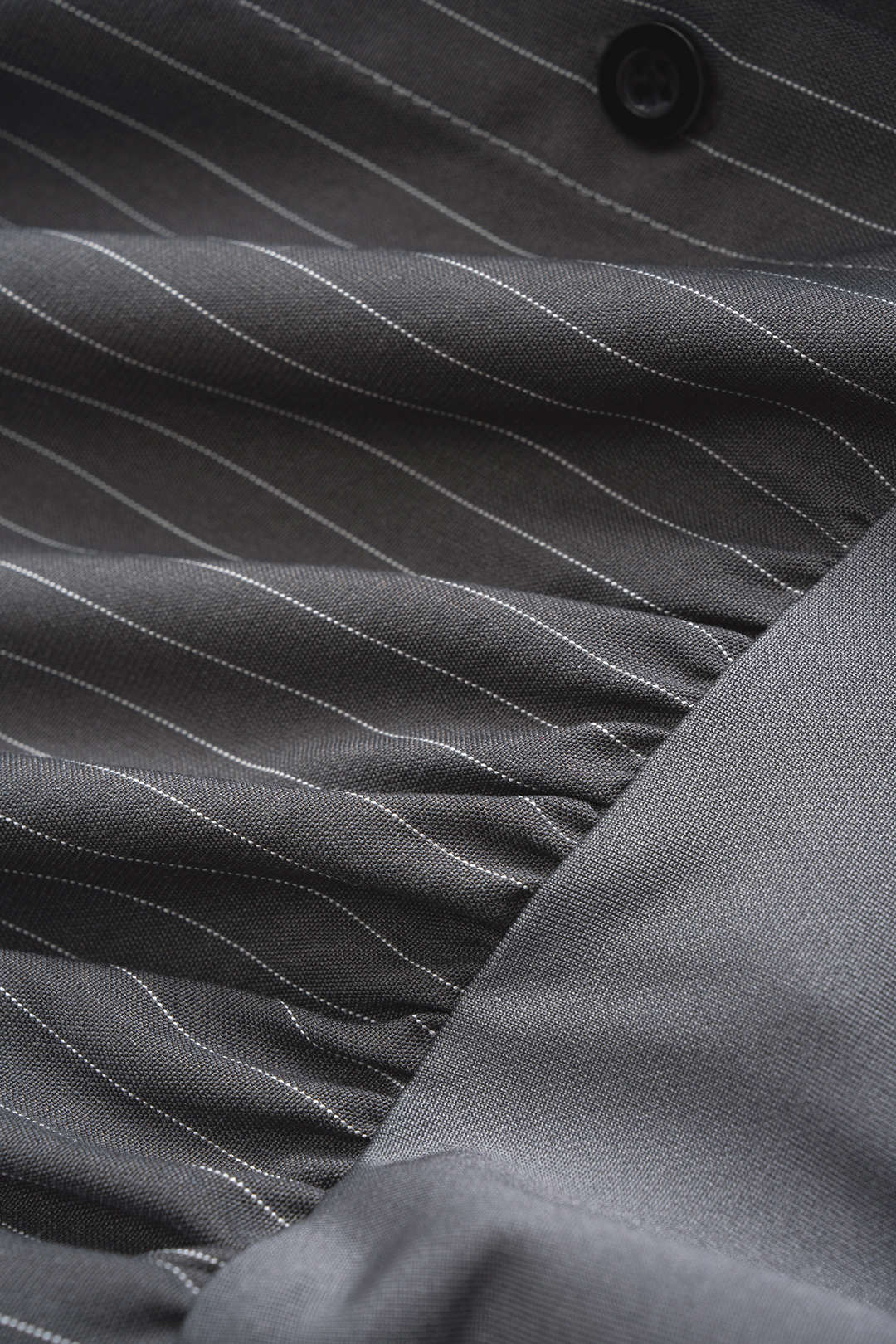 Stripes Print Button Long Sleeve Bodysuit