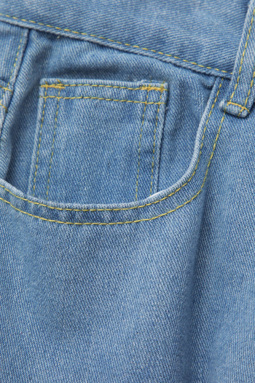 Multi Pocket Rolled Hem Wide Leg Cargo Jeans – Micas