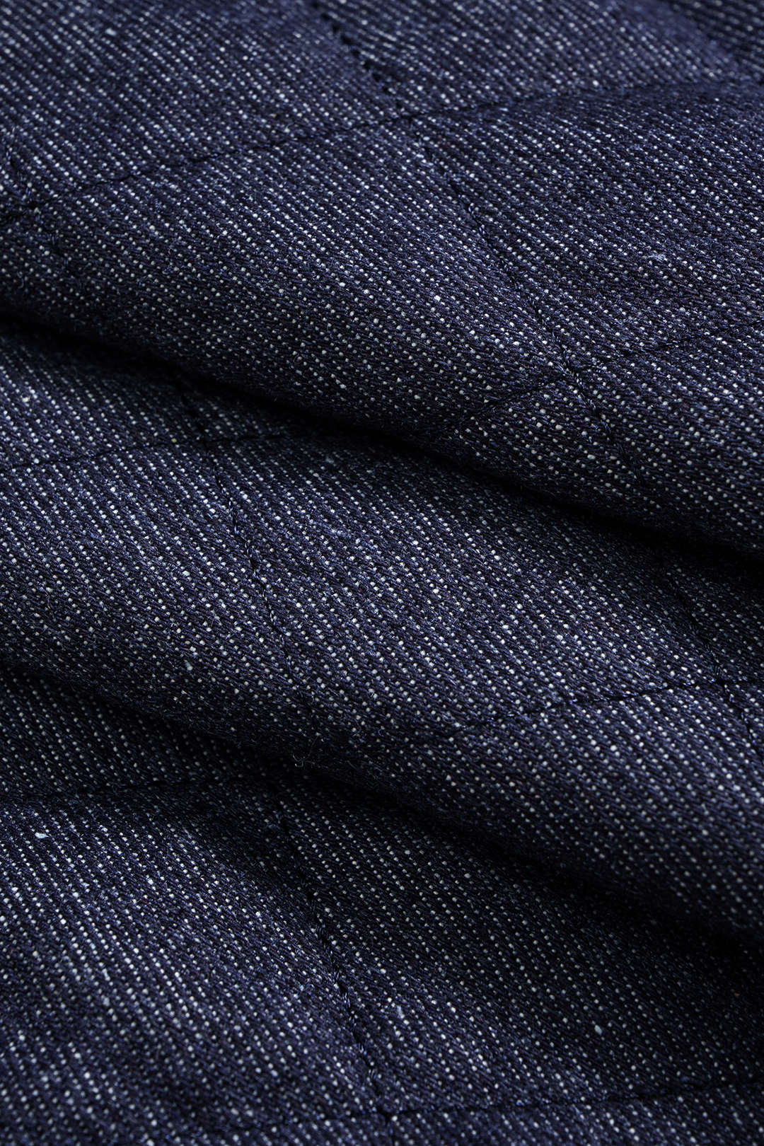 Denim Zipper Stitching Asymmetrical Skirt