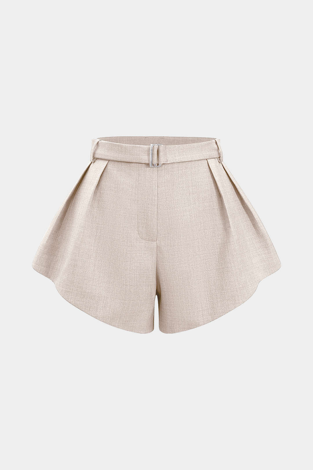 Solid Wide Leg Shorts