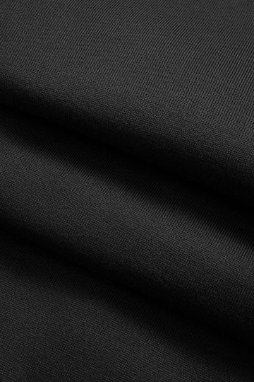 Drawstring Zipper Hoodie And Straight Leg Tie-Up Trousers Set