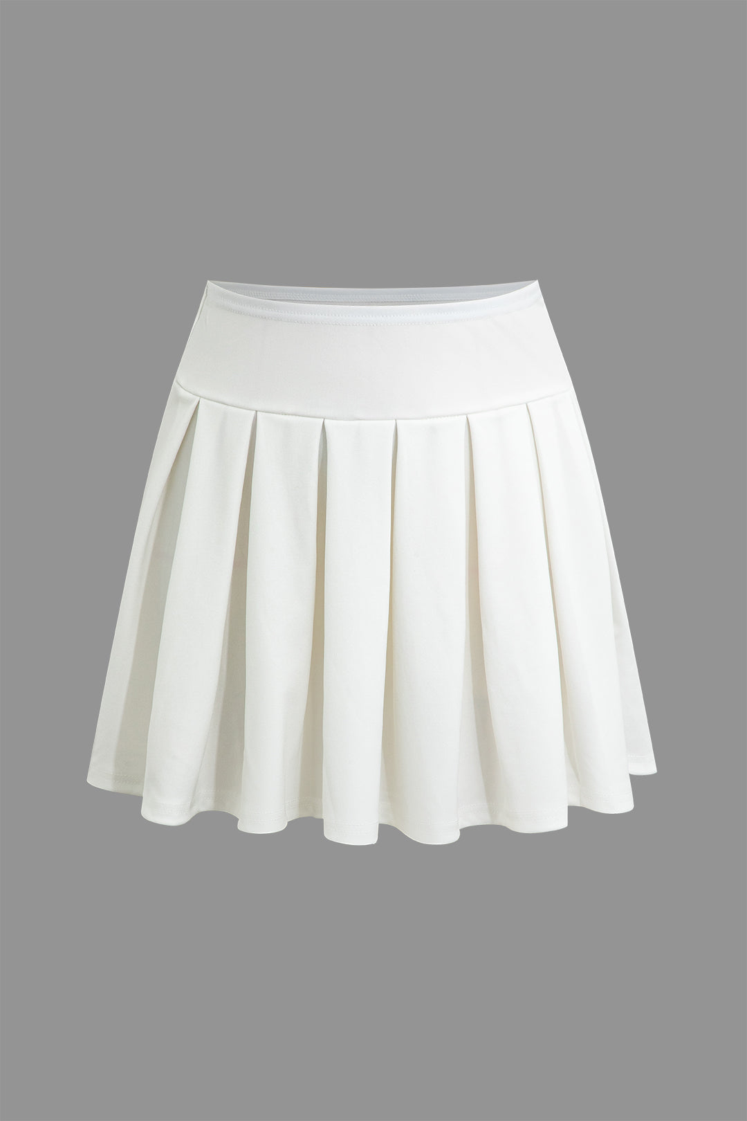 Off Shoulder Top and Pleated Skirt Set