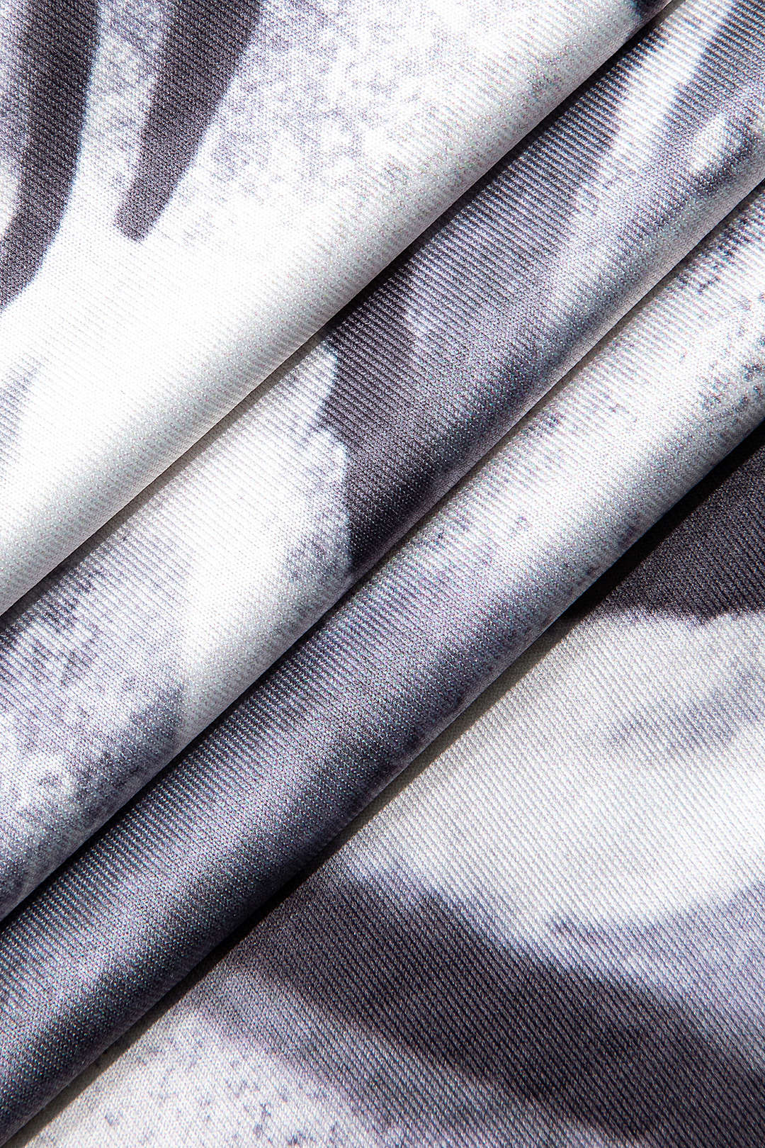 Abstract Swirl Print Sleeveless Mini Dress