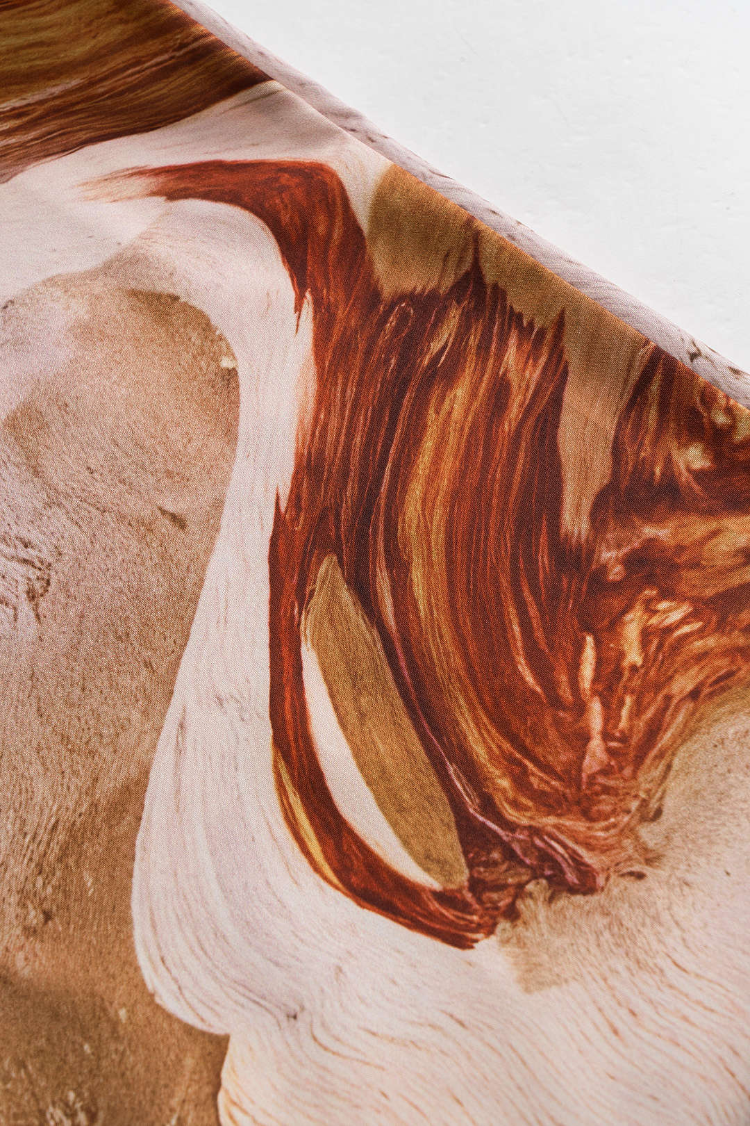 Retro Print  Wide Leg Trousers