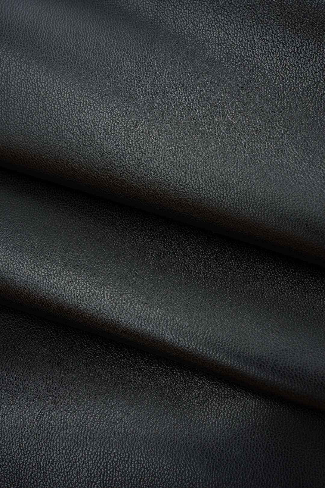 Faux Leather Braided Belted High Waist Barrel Trousers