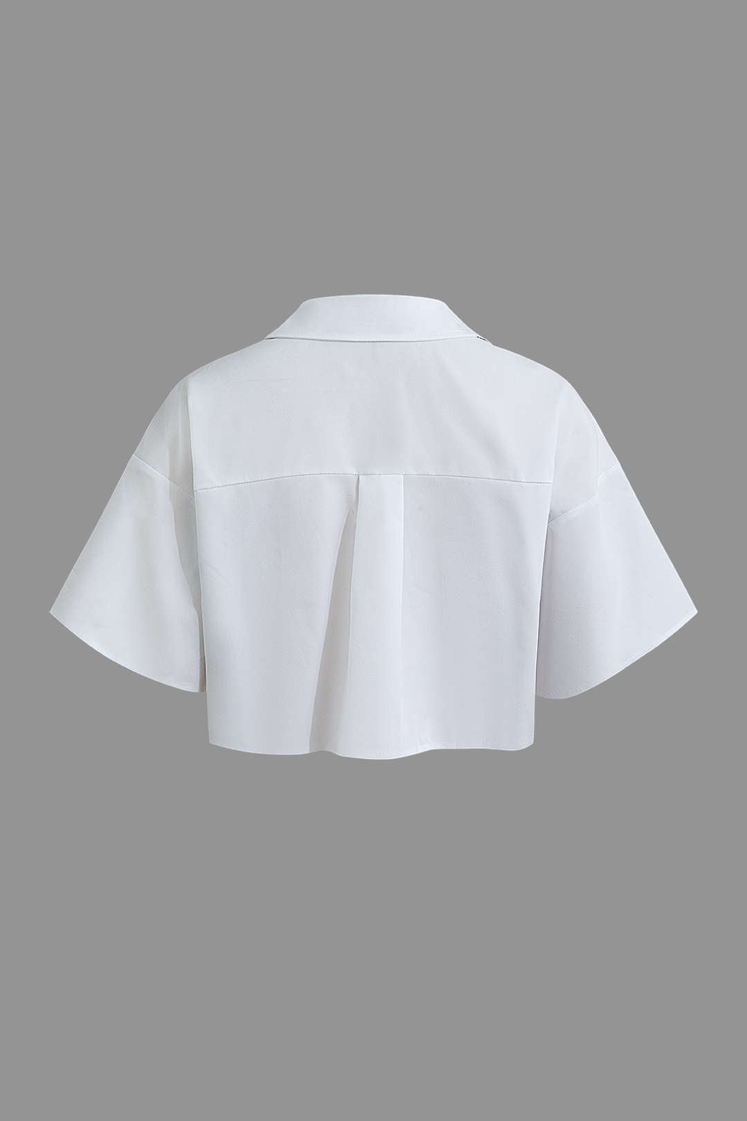 Asymmetrical Crop Shirt