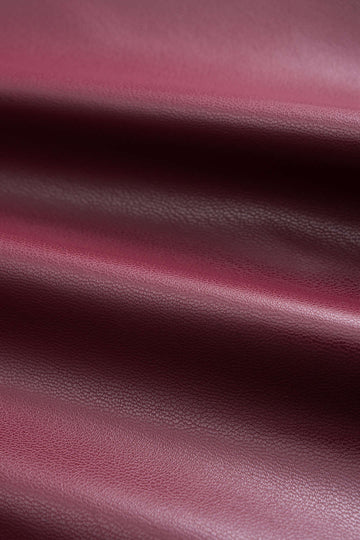 Faux Leather Strapless Sleeveless Maxi Dress