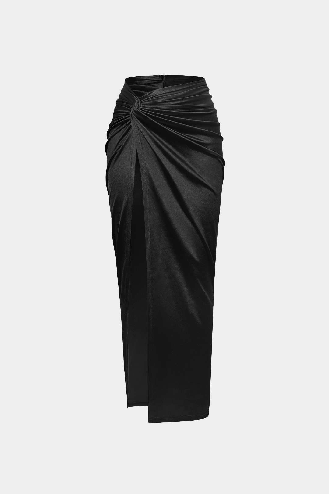 Twist detail High Slit Midi sukňa